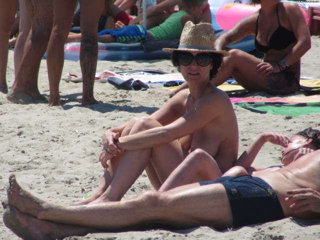 Carmelita Topless Public Nudist Voyeur Beach Caught Voyeur Ass