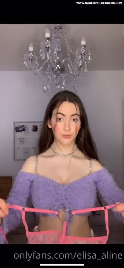 Elisa Aline Onlyfans Model Hot Instagrammer Nudes Girl Xxx Tiktok Star Porn Petite Model Onlyfans Medium Ass Brunette Tiktok Caucasian Influencer Female Average