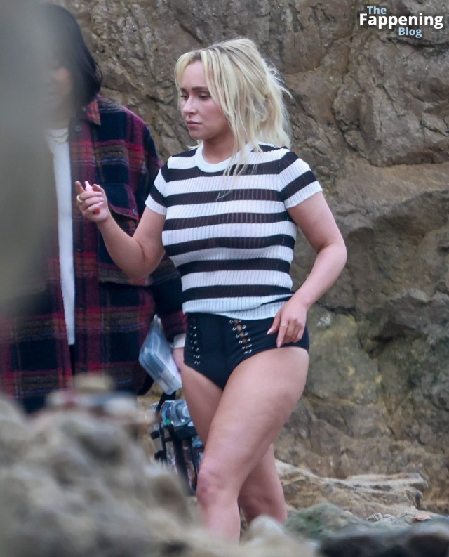 Hayden Panettiere Fit Sexy Sultry Instagram Beachside Celebrity Multiple