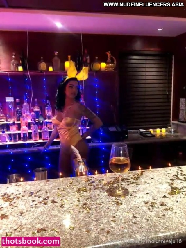 Malu Trevejo Influencer Playboy Bunny Porn Latina Straight Big Tits Sex