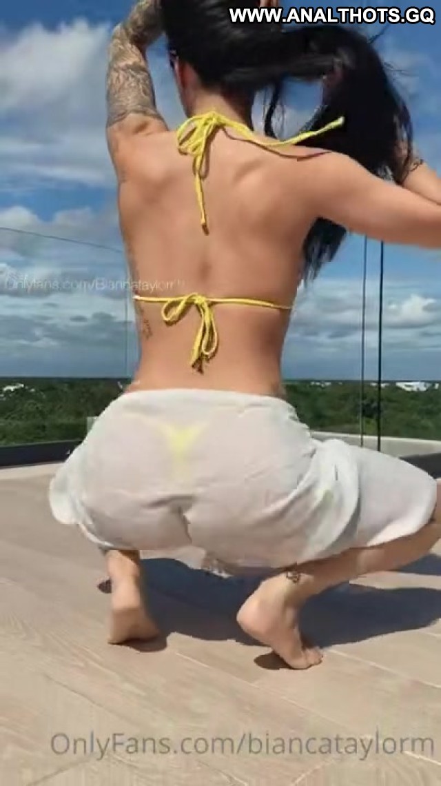 Bianca Taylor Model Big Ass Big Tits Thong Dance String Bikini Hot
