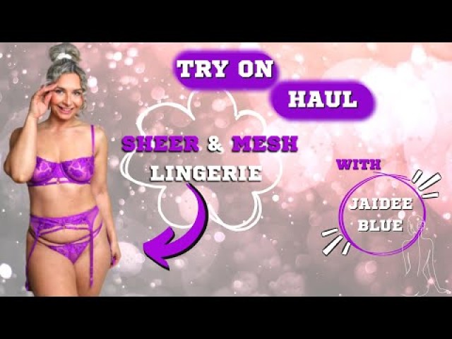 Jaidee Blue Sheer Lingerie New Year Porn Hot Xxx Today New Influencer